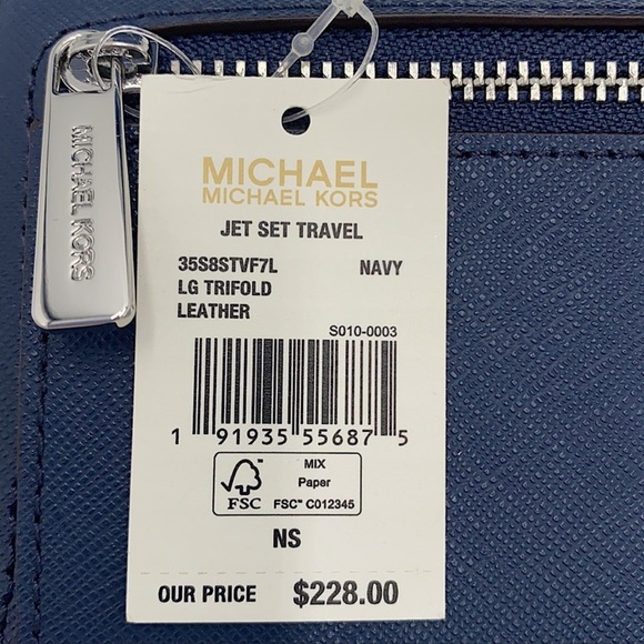 MICHAEL KORS LG CHAIN BACKPACK & SM TZ COINPOUCH - Picture 9 of 16